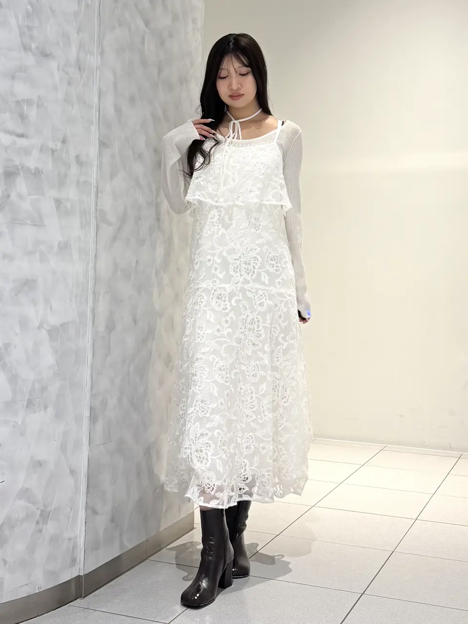 GRACE CONTINENTAL momo コーディネート画像