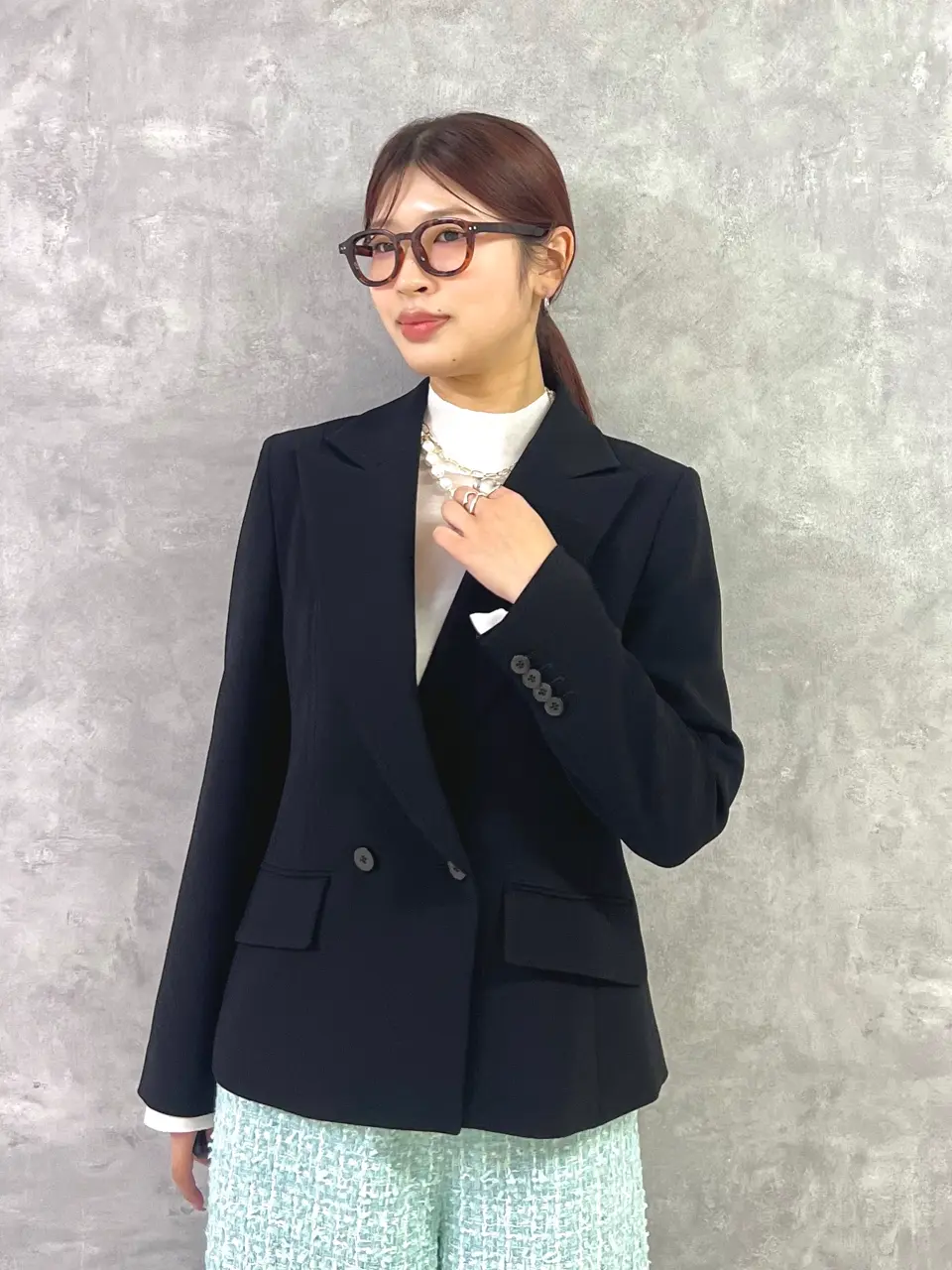 GRACE CONTINENTAL NORIA コーディネート画像