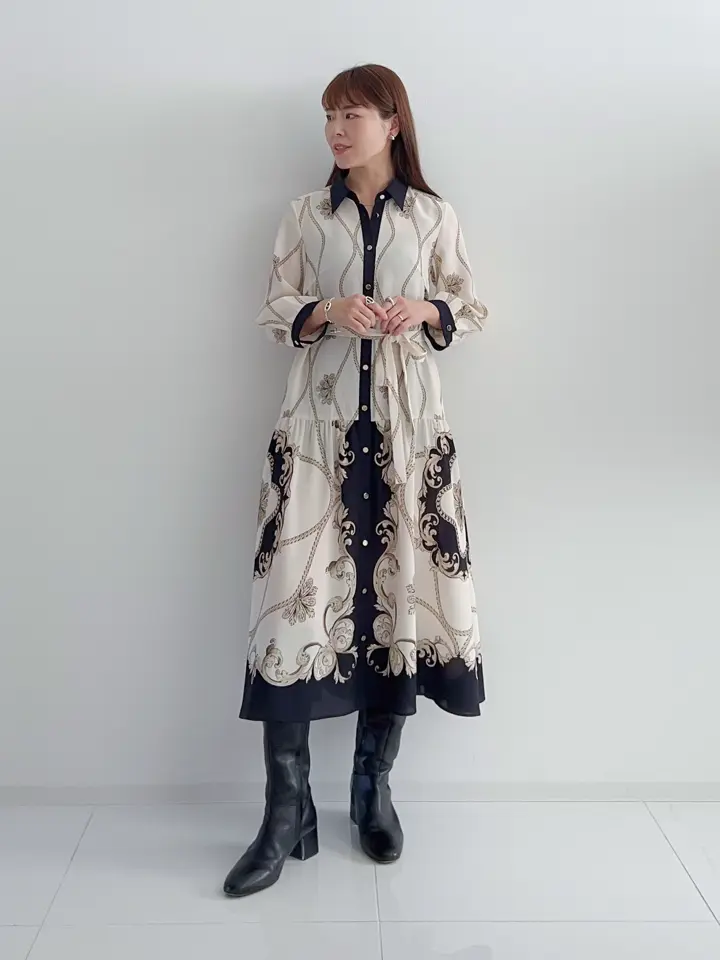 GRACE CONTINENTAL 古川温子 コーディネート画像