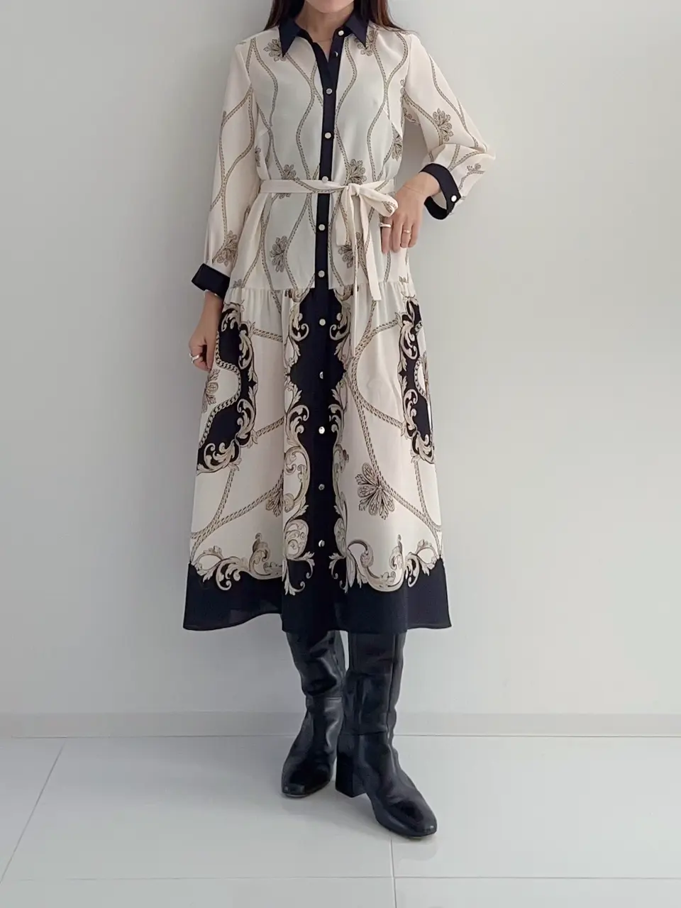  古川温子 コーディネート画像