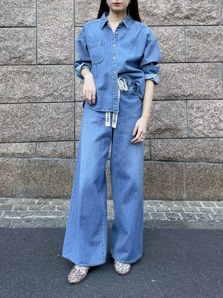 GRACE CONTINENTAL Hikaru Okada コーディネート画像