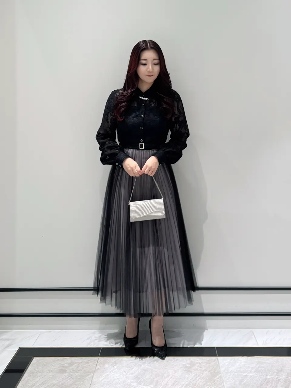 GRACE CONTINENTAL MOMOKO コーディネート画像