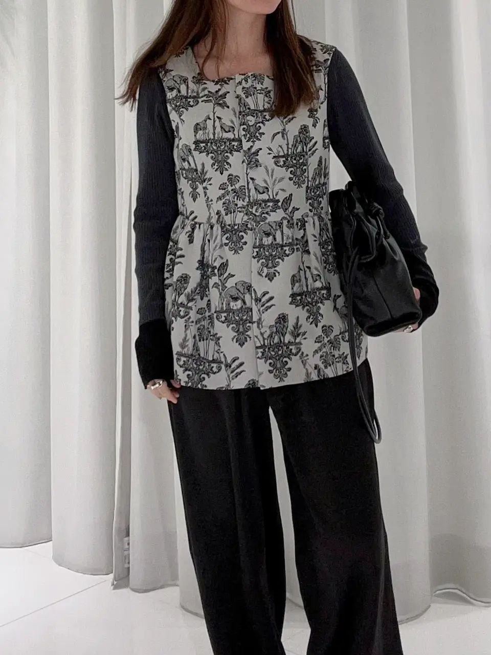 GRACE CONTINENTAL 古川温子 コーディネート画像