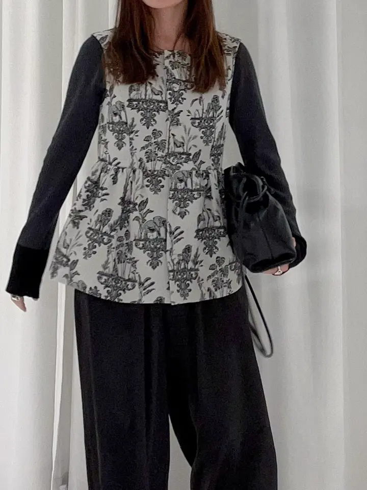 GRACE CONTINENTAL 古川温子 コーディネート画像