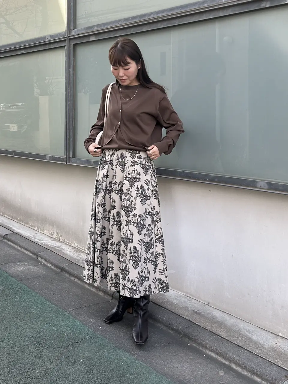 GRACE CONTINENTAL 古川温子 コーディネート画像