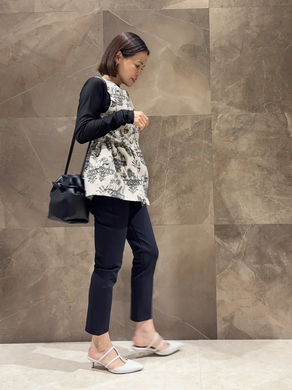 GRACE CONTINENTAL 穐山　香織 コーディネート画像