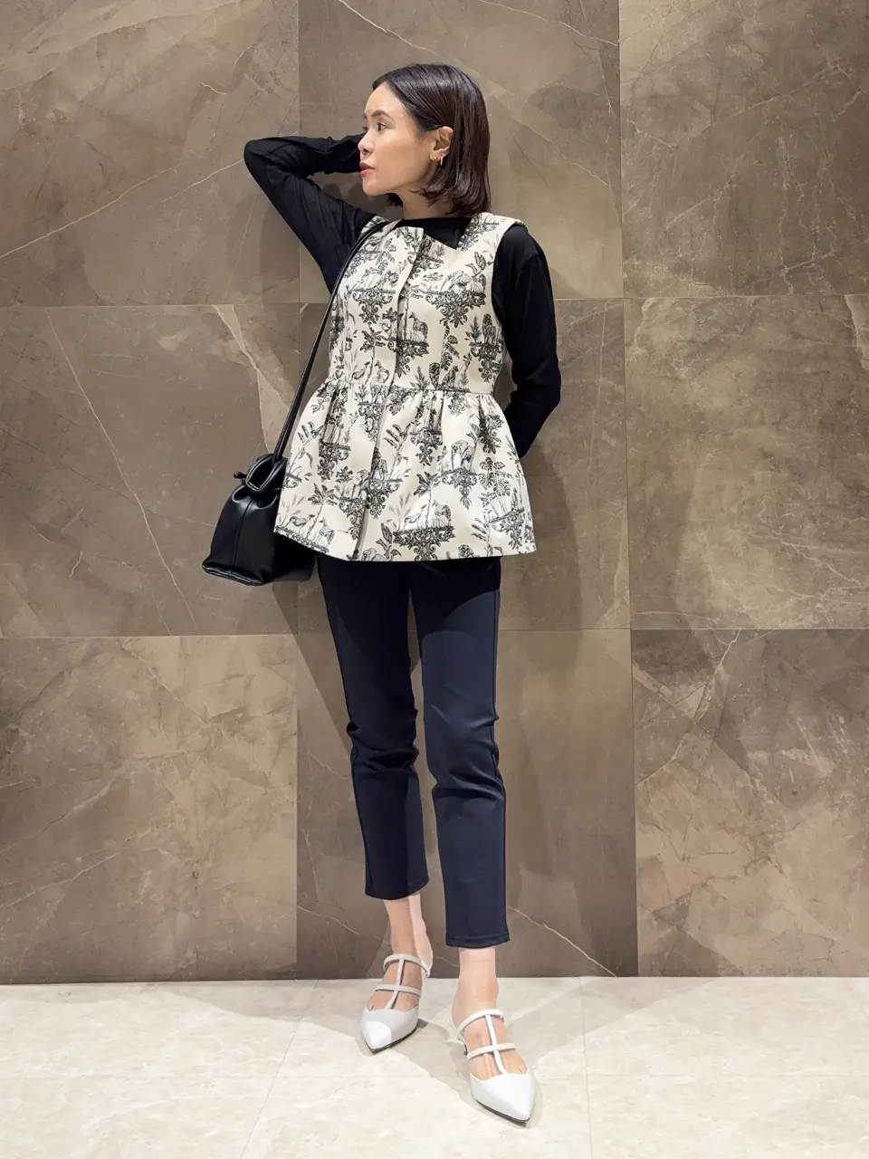 GRACE CONTINENTAL 穐山　香織 コーディネート画像