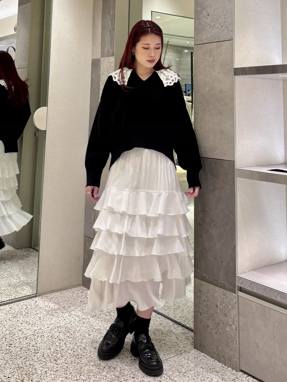 GRACE CONTINENTAL Yuuki NOZAWA コーディネート画像