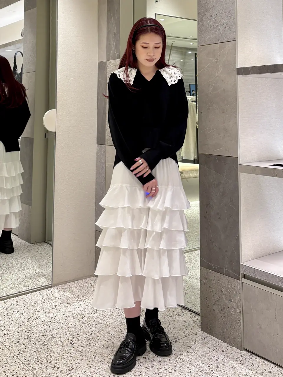 GRACE CONTINENTAL Yuuki NOZAWA コーディネート画像