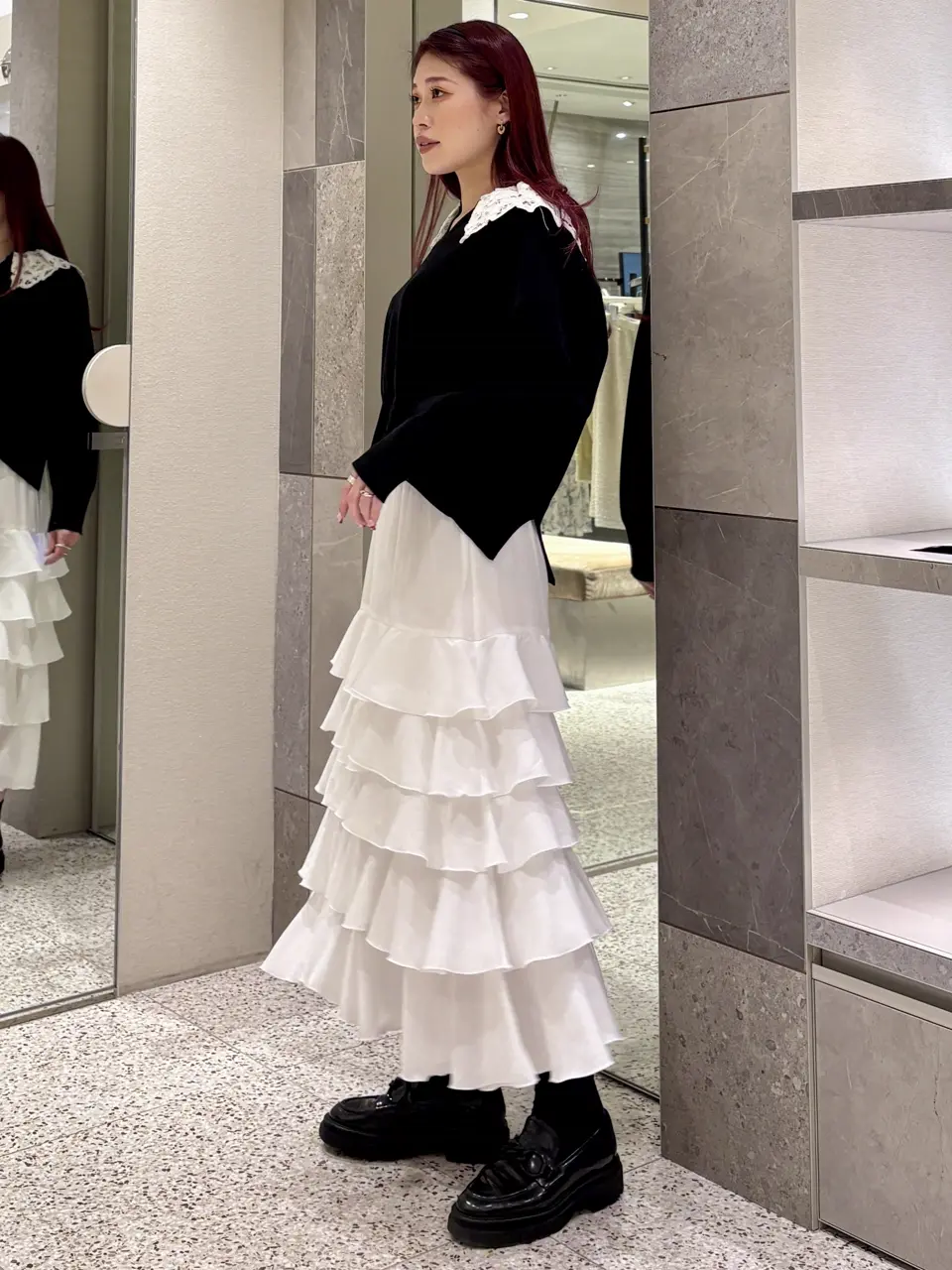 GRACE CONTINENTAL Yuuki NOZAWA コーディネート画像