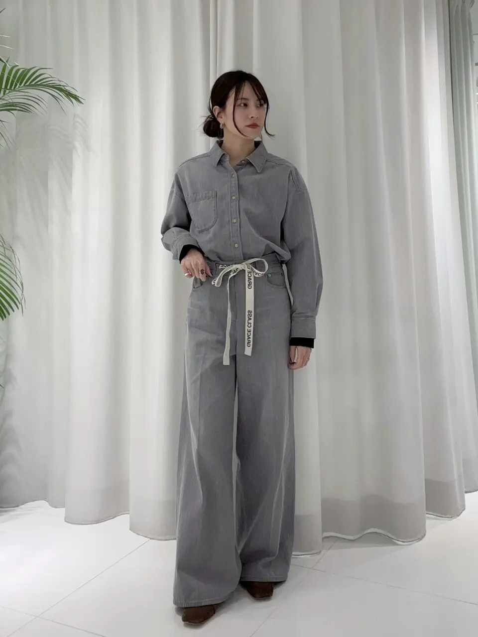 GRACE CONTINENTAL Hikaru Okada コーディネート画像