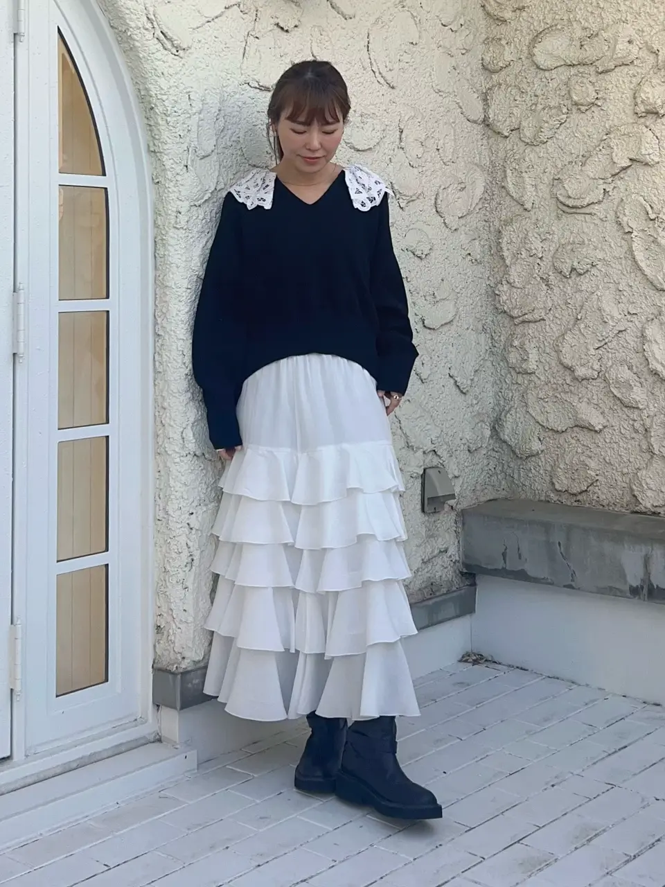  古川温子 コーディネート画像