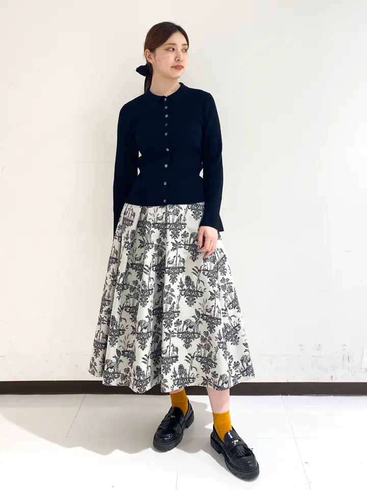 GRACE CONTINENTAL mikiho コーディネート画像