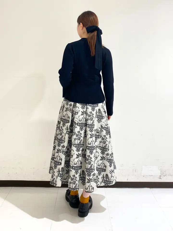 GRACE CONTINENTAL mikiho コーディネート画像