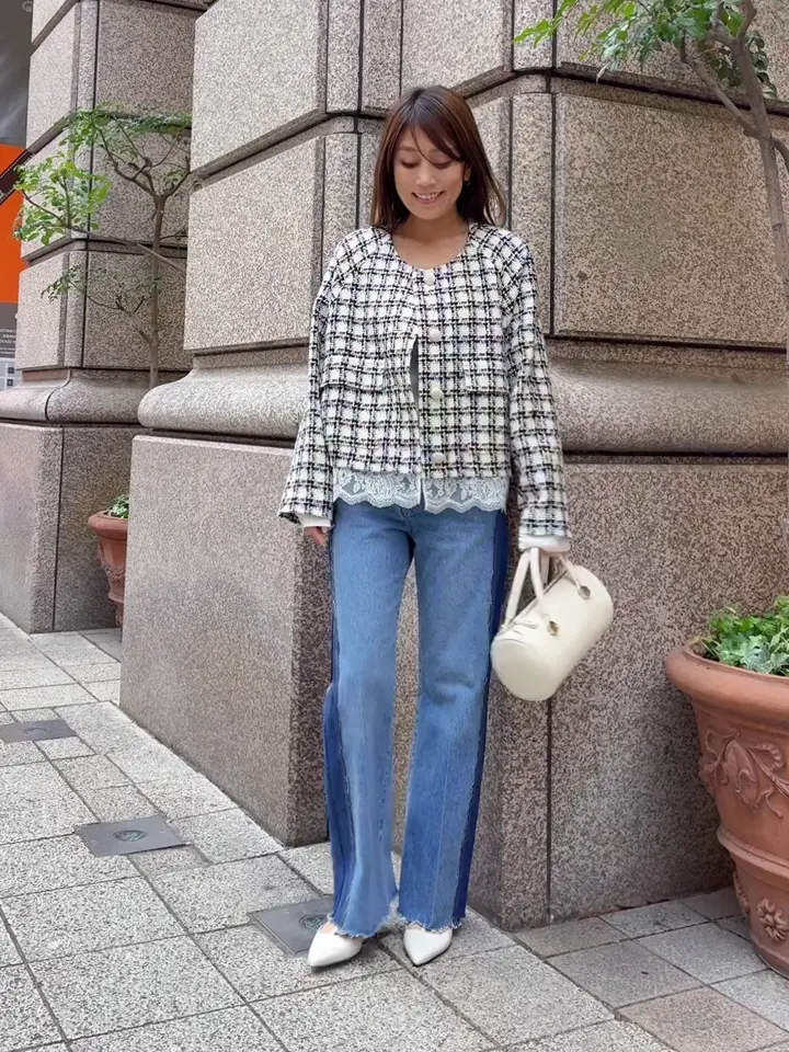 GRACE CONTINENTAL yukimi yonee コーディネート画像