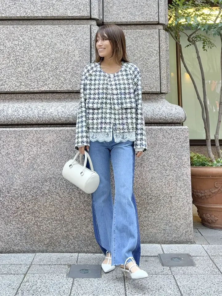 GRACE CONTINENTAL yukimi yonee コーディネート画像