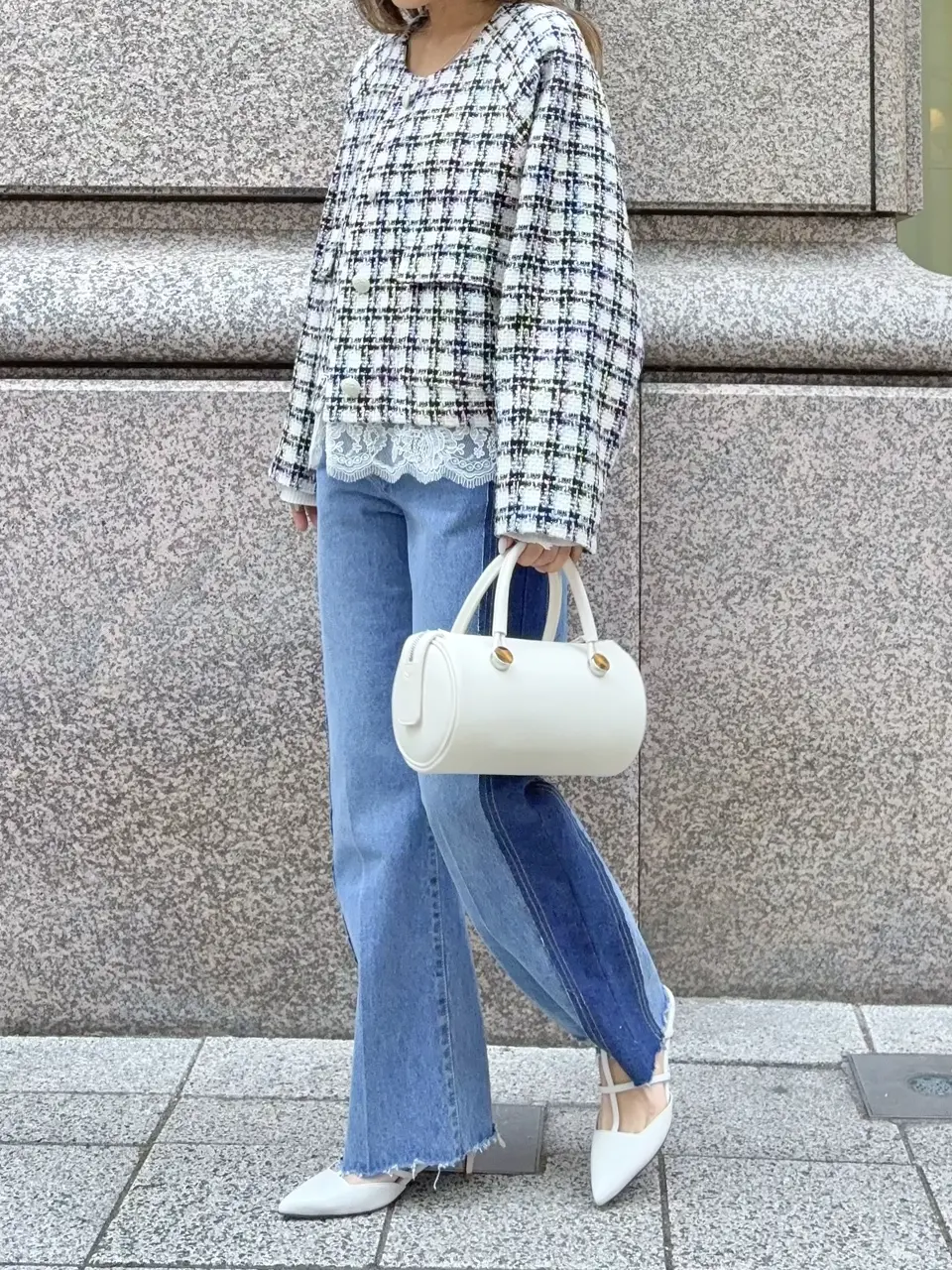 GRACE CONTINENTAL yukimi yonee コーディネート画像