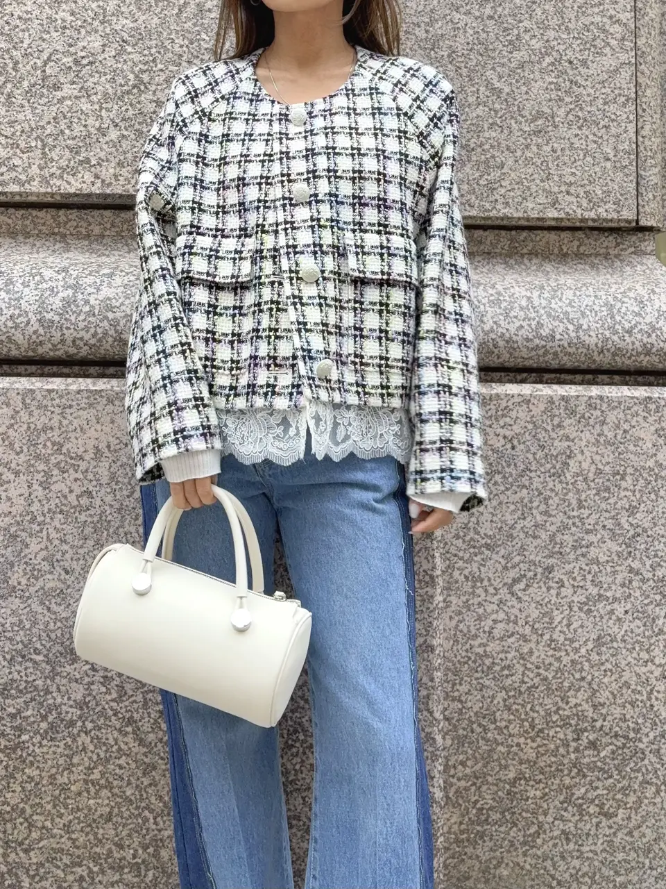 GRACE CONTINENTAL yukimi yonee コーディネート画像