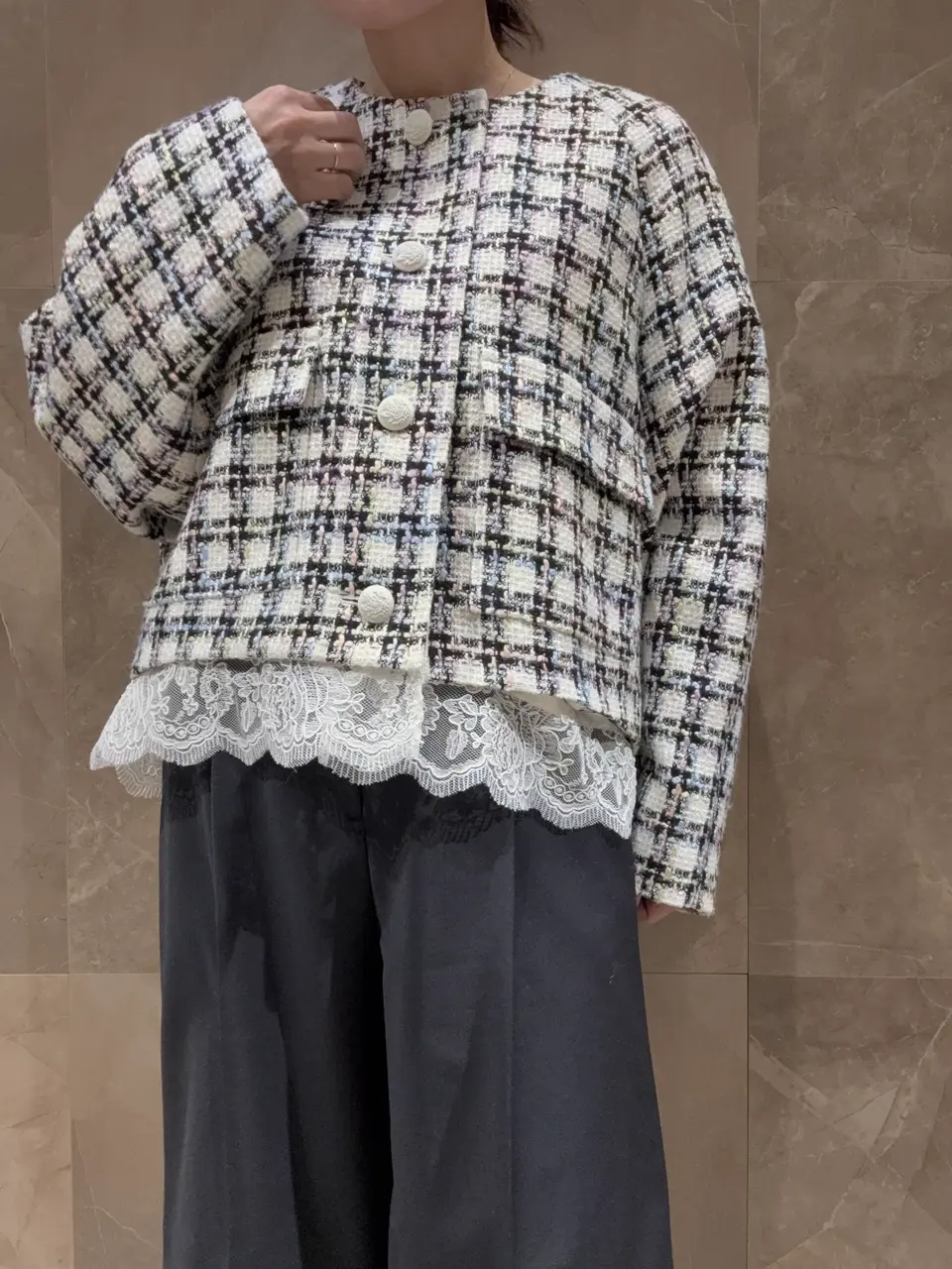 GRACE CONTINENTAL 穐山　香織 コーディネート画像