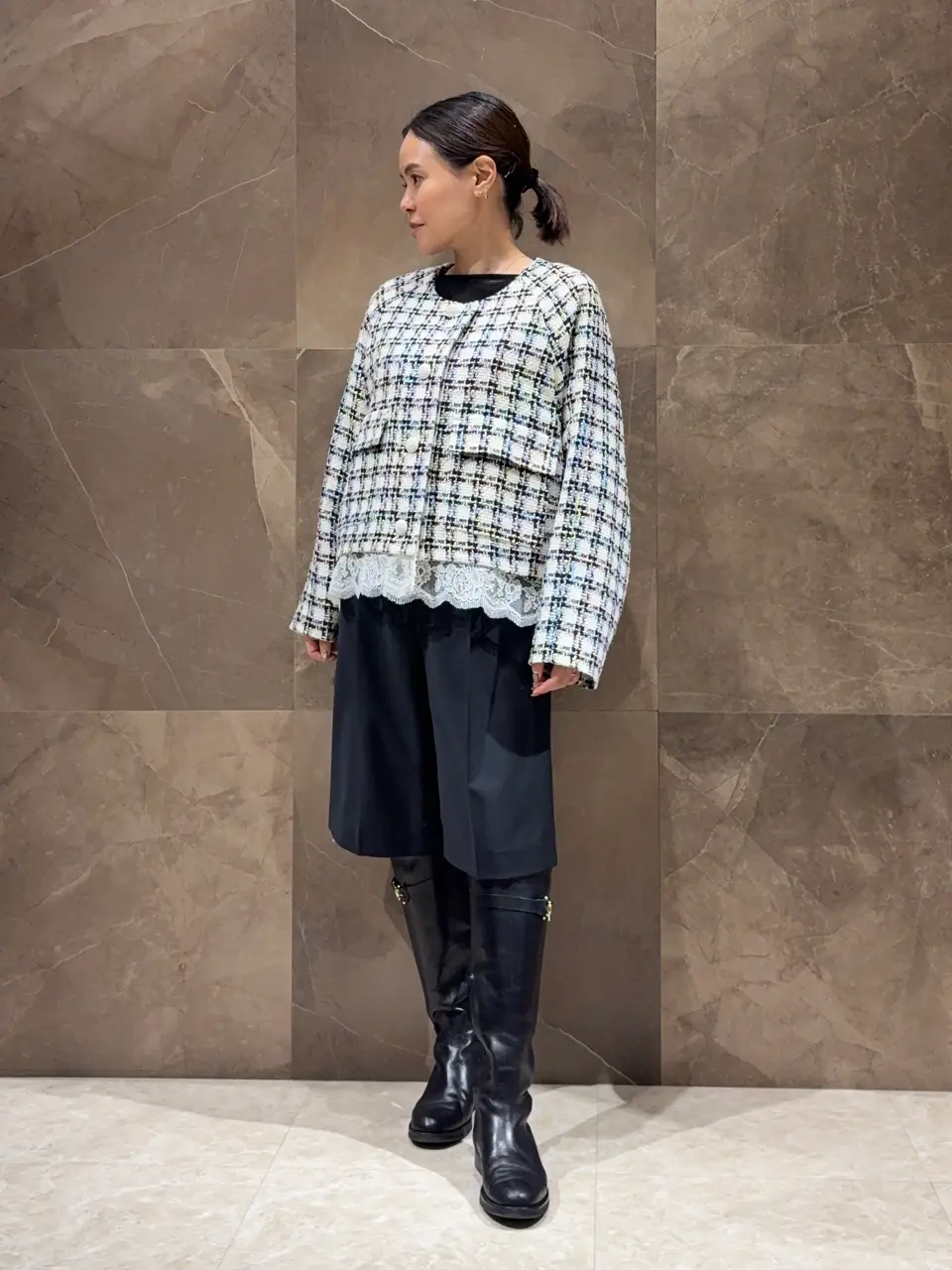 GRACE CONTINENTAL 穐山　香織 コーディネート画像