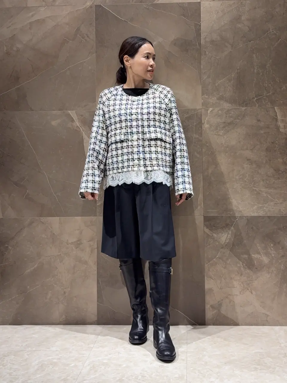 GRACE CONTINENTAL 穐山　香織 コーディネート画像