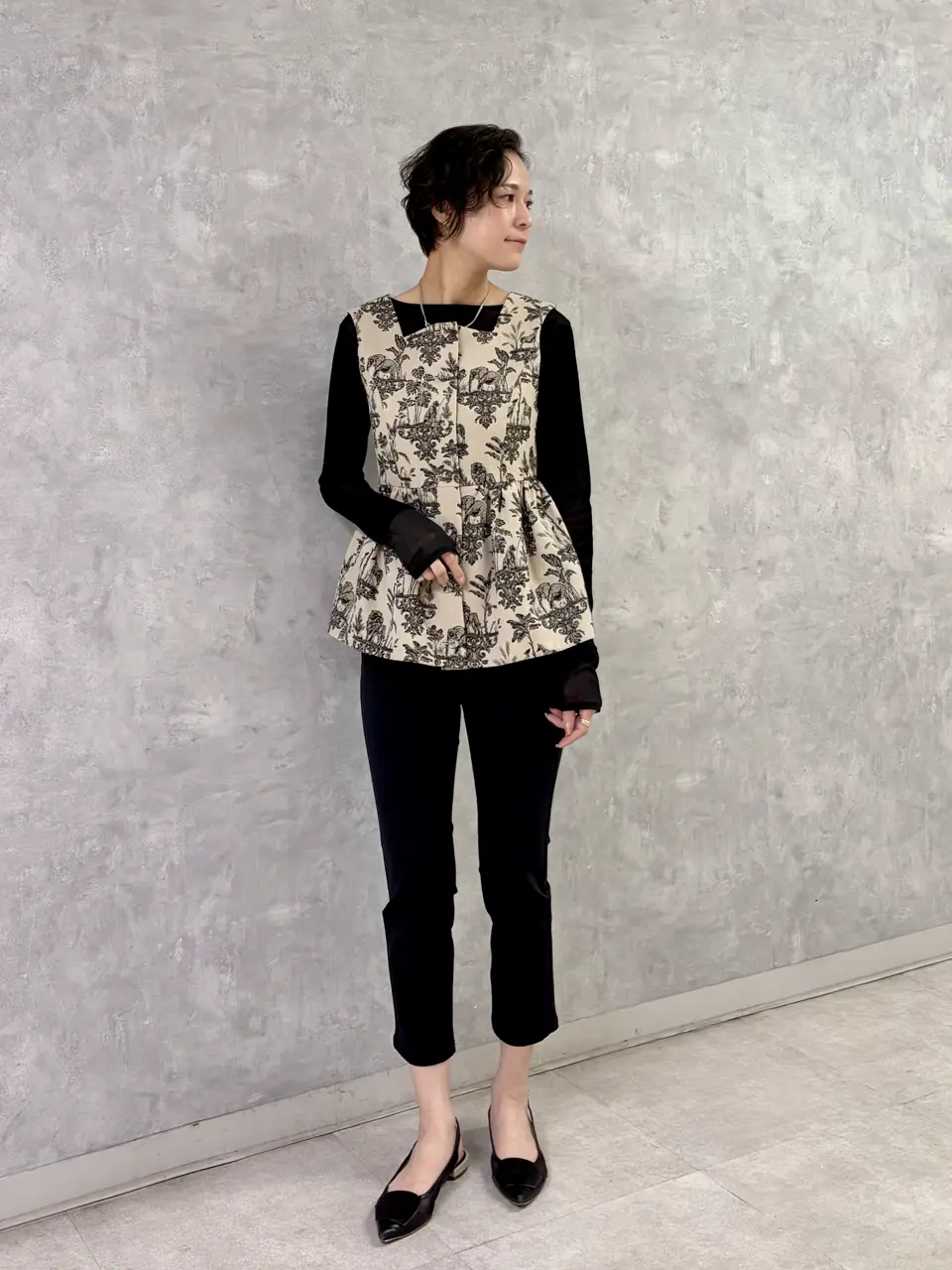 GRACE CONTINENTAL 亀田 未希 コーディネート画像