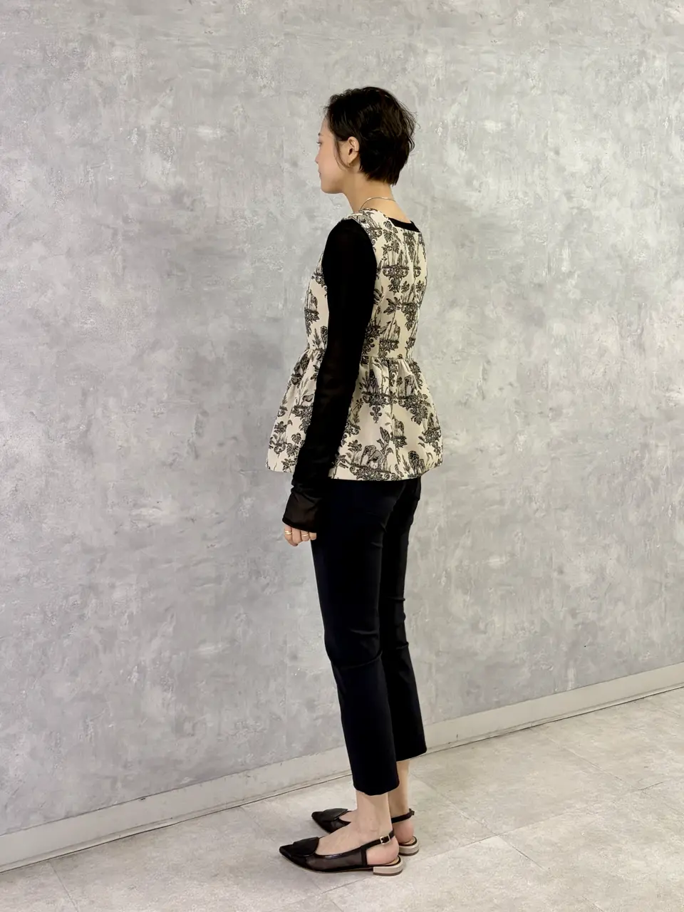 GRACE CONTINENTAL 亀田 未希 コーディネート画像