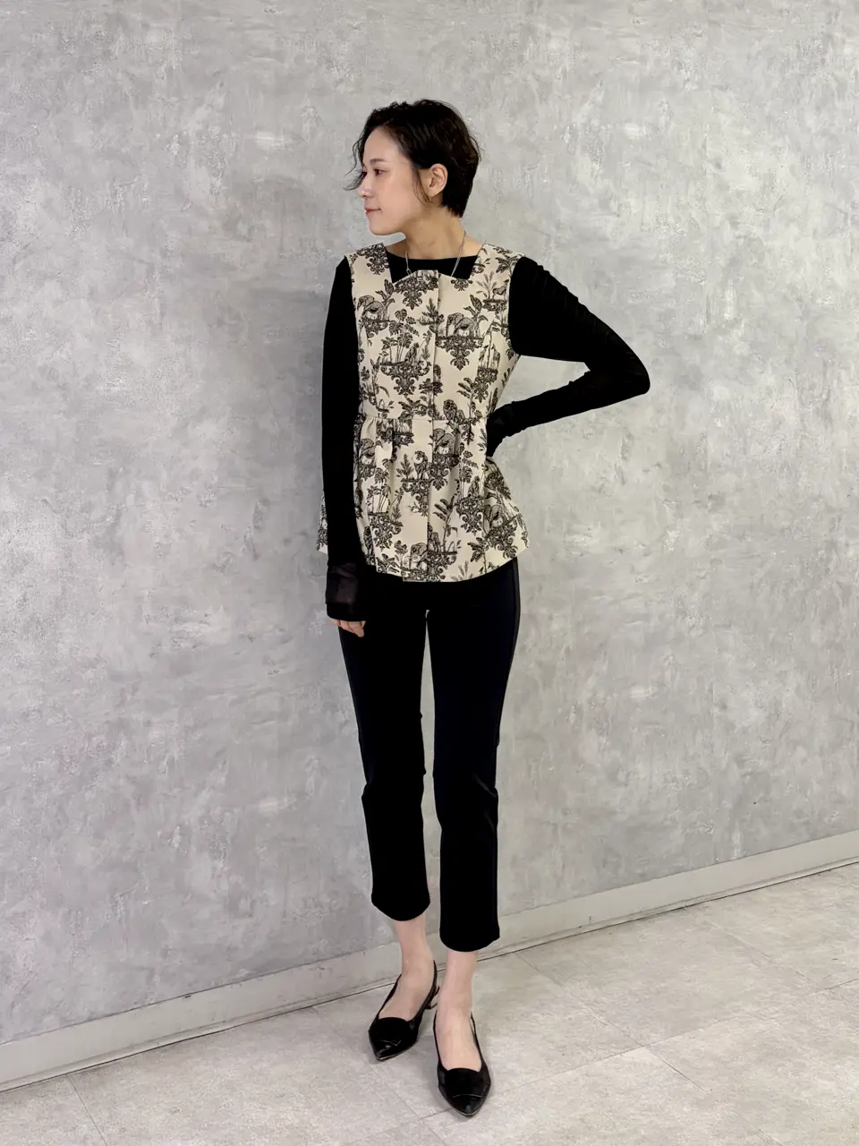 GRACE CONTINENTAL 亀田 未希 コーディネート画像