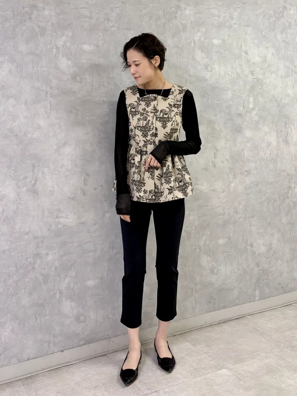 GRACE CONTINENTAL 亀田 未希 コーディネート画像