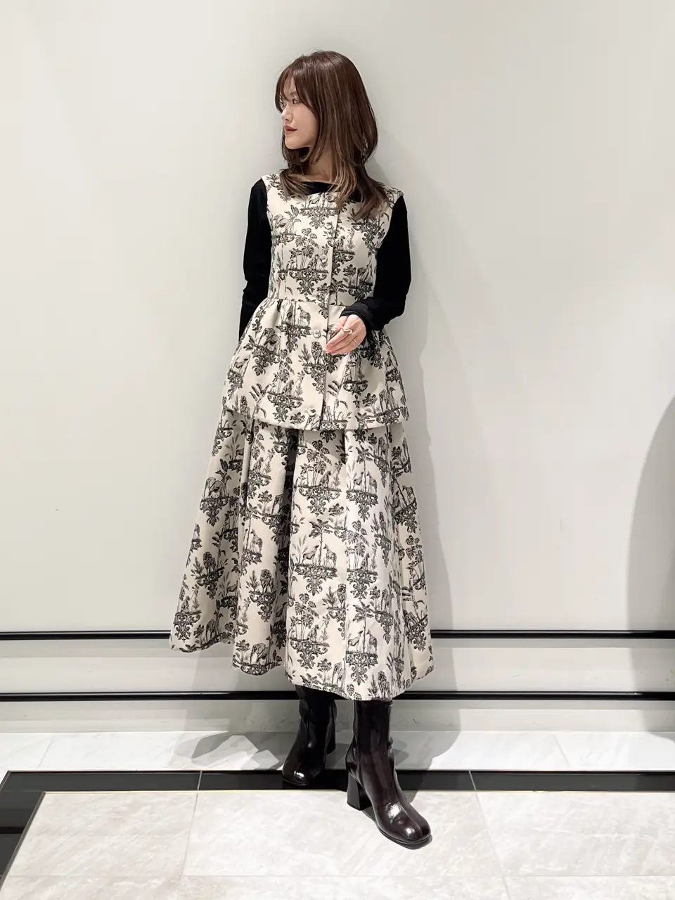 GRACE CONTINENTAL A.Kameyama コーディネート画像