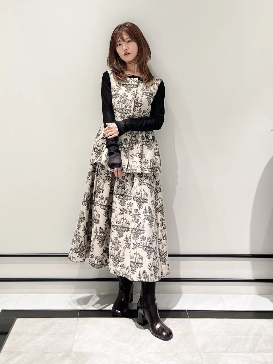 GRACE CONTINENTAL A.Kameyama コーディネート画像