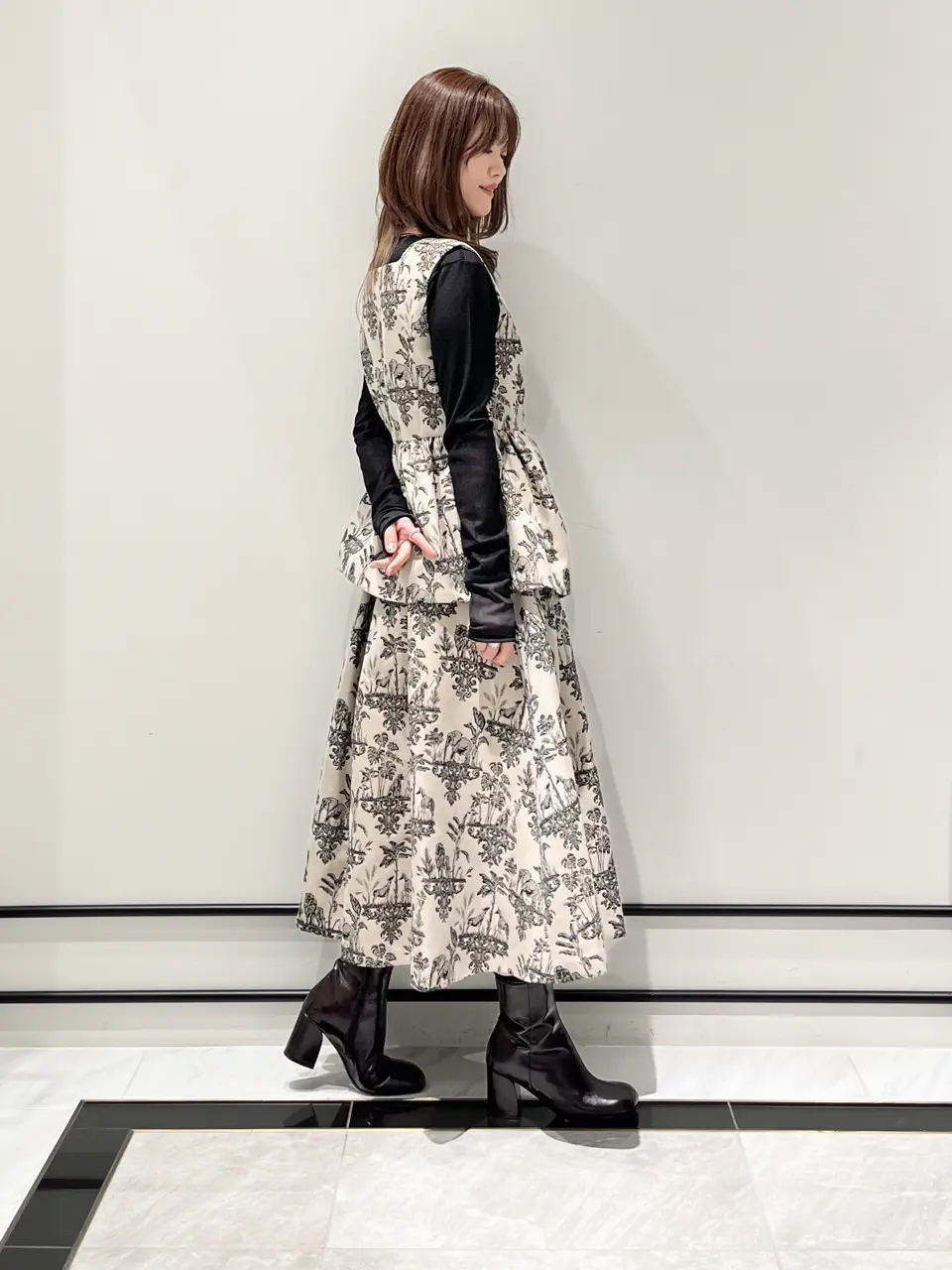 GRACE CONTINENTAL A.Kameyama コーディネート画像