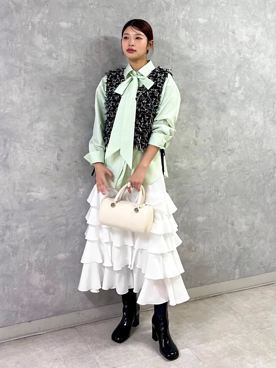 GRACE CONTINENTAL NORIA コーディネート画像