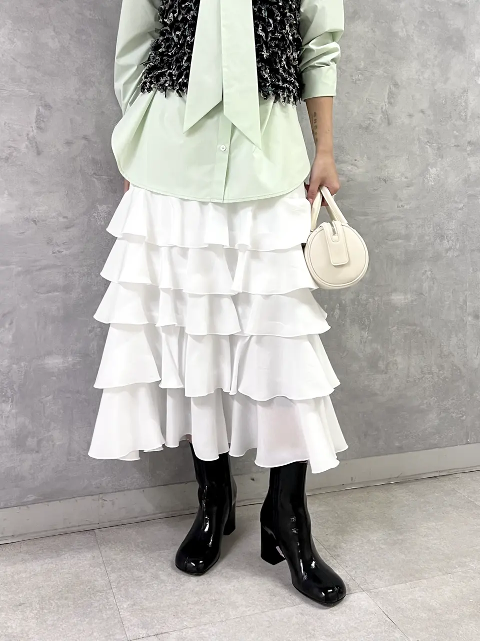 GRACE CONTINENTAL NORIA コーディネート画像