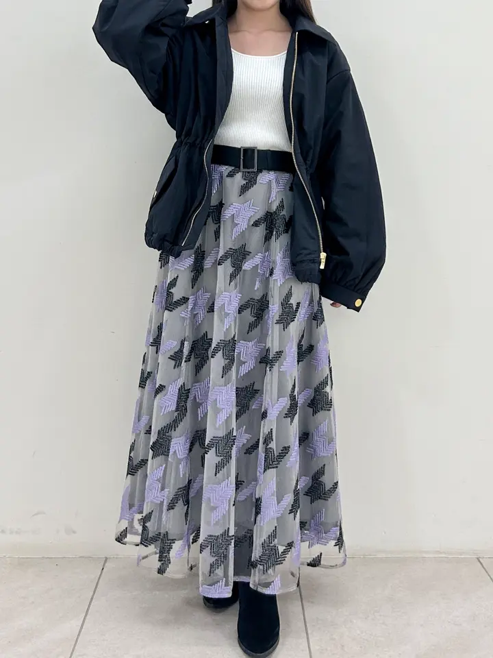 GRACE CONTINENTAL Miu Akamatsu コーディネート画像