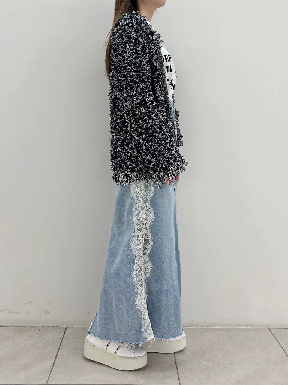 GRACE CONTINENTAL Miu Akamatsu コーディネート画像