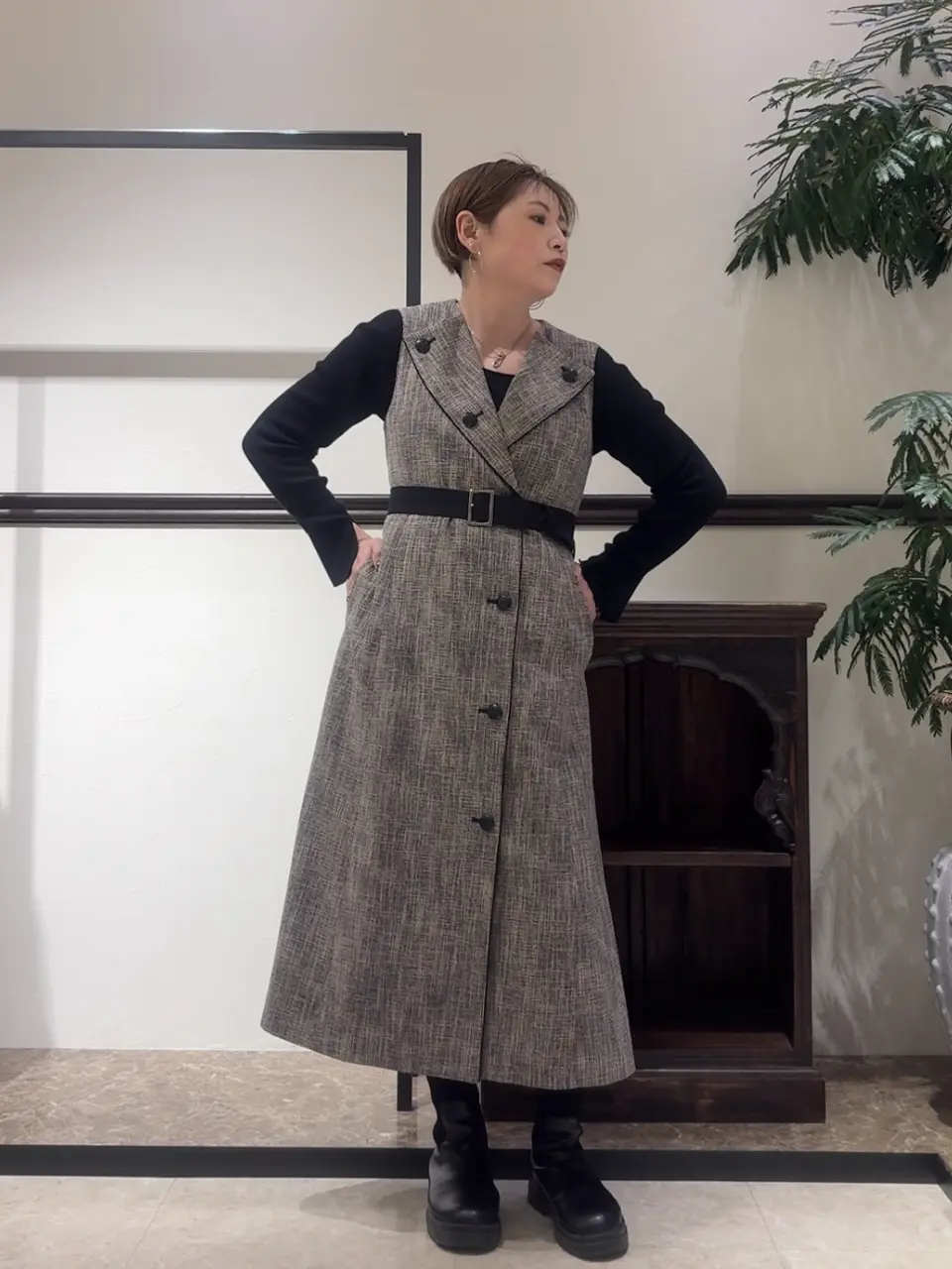  N.YURI コーディネート画像