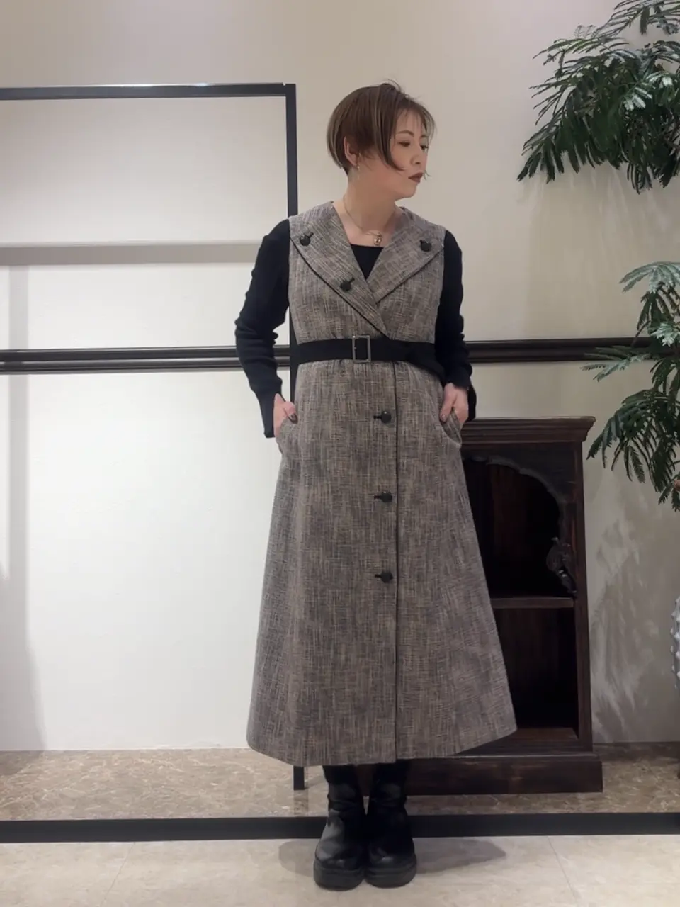 GRACE CONTINENTAL N.YURI コーディネート画像