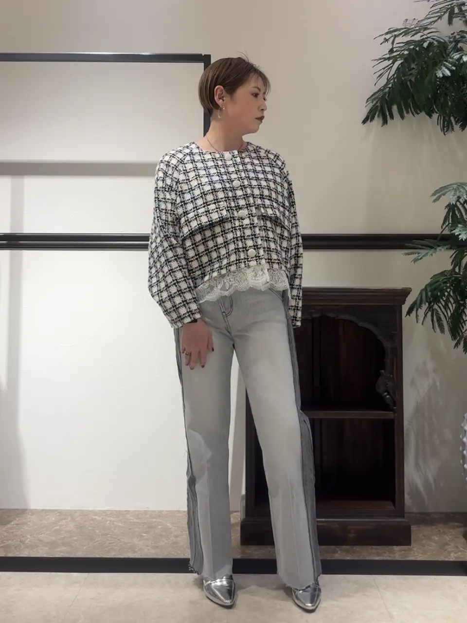 GRACE CONTINENTAL N.YURI コーディネート画像