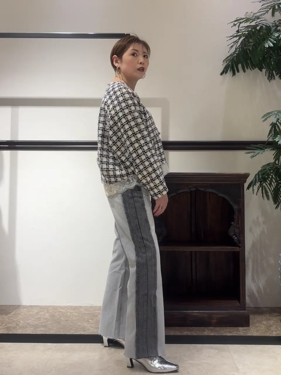 GRACE CONTINENTAL N.YURI コーディネート画像