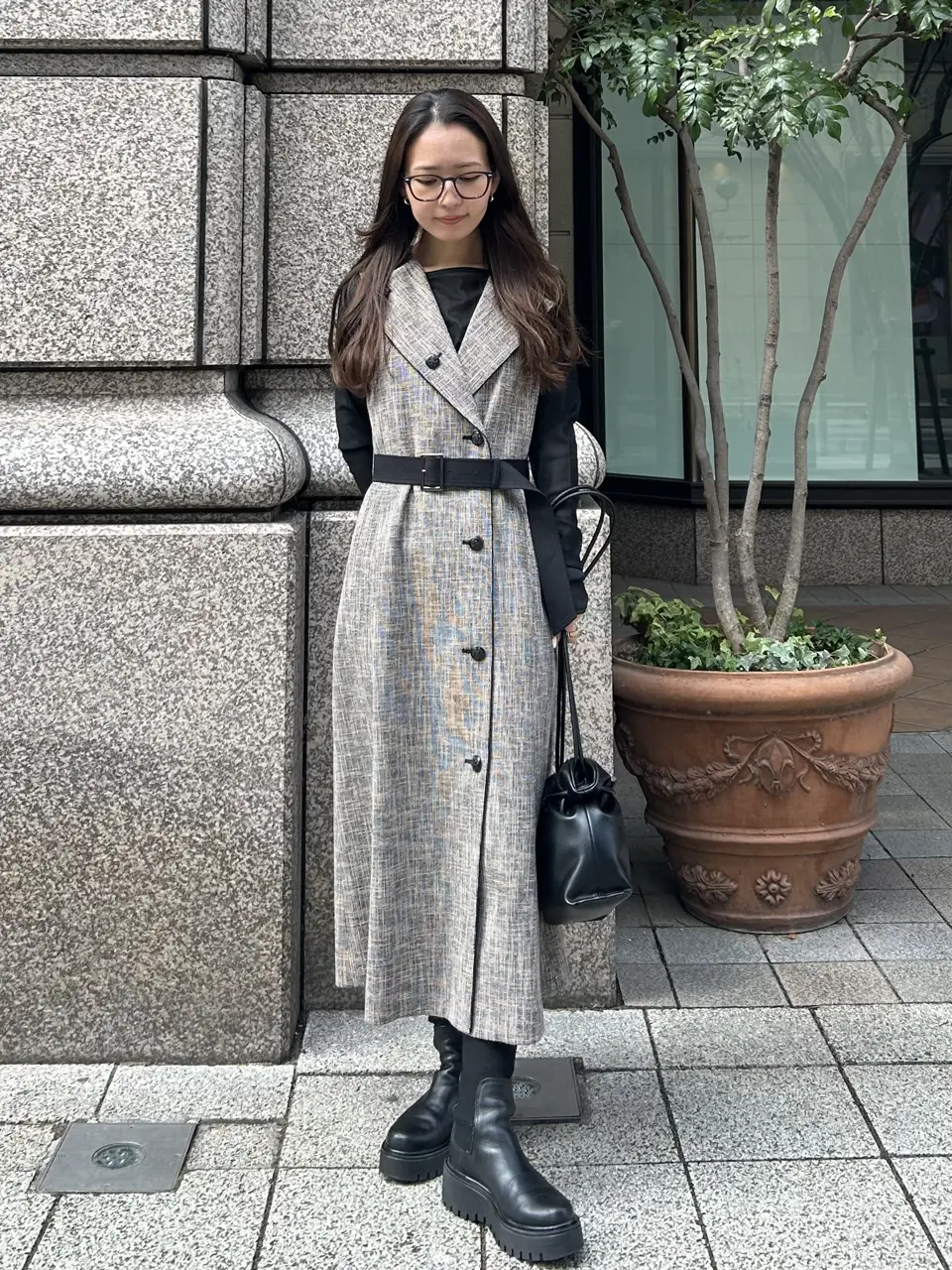 GRACE CONTINENTAL ERINA KATO コーディネート画像