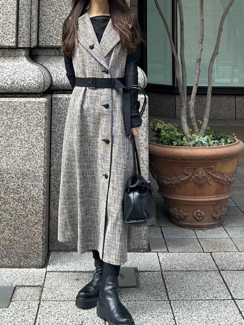 GRACE CONTINENTAL ERINA KATO コーディネート画像