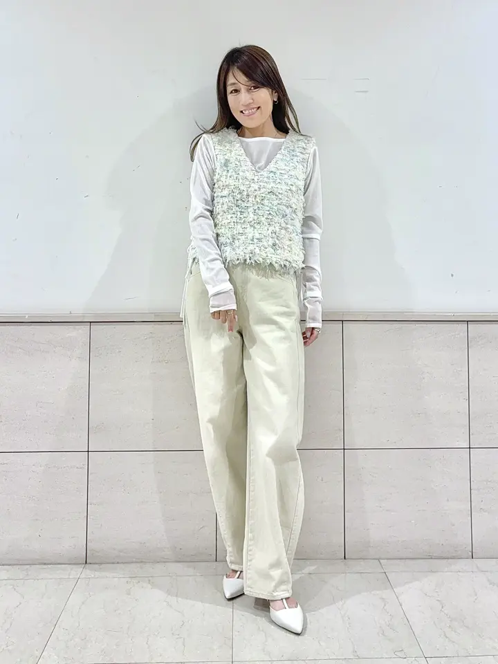 GRACE CONTINENTAL yukimi yonee コーディネート画像