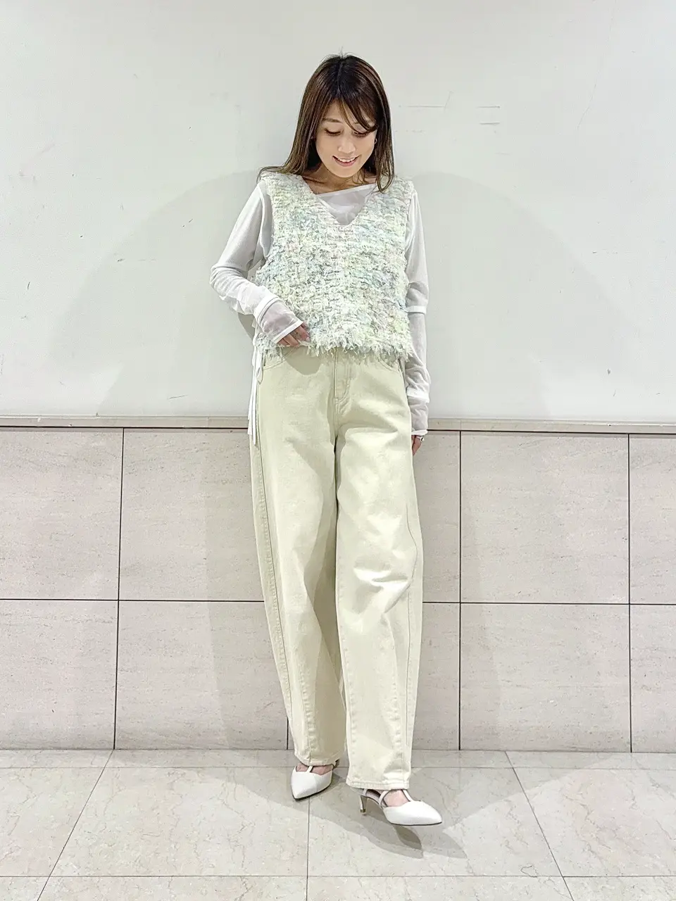 GRACE CONTINENTAL yukimi yonee コーディネート画像