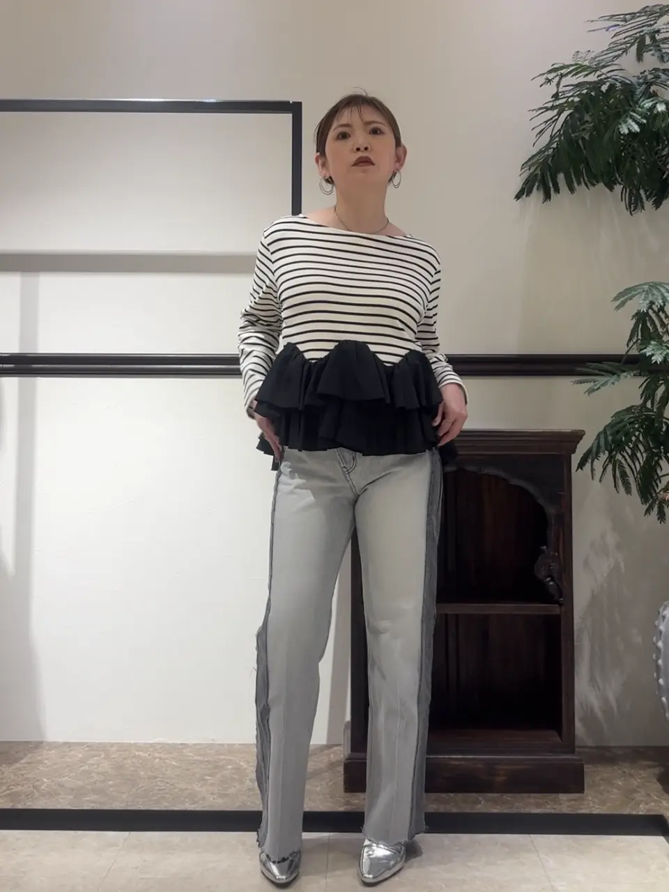 GRACE CONTINENTAL N.YURI コーディネート画像