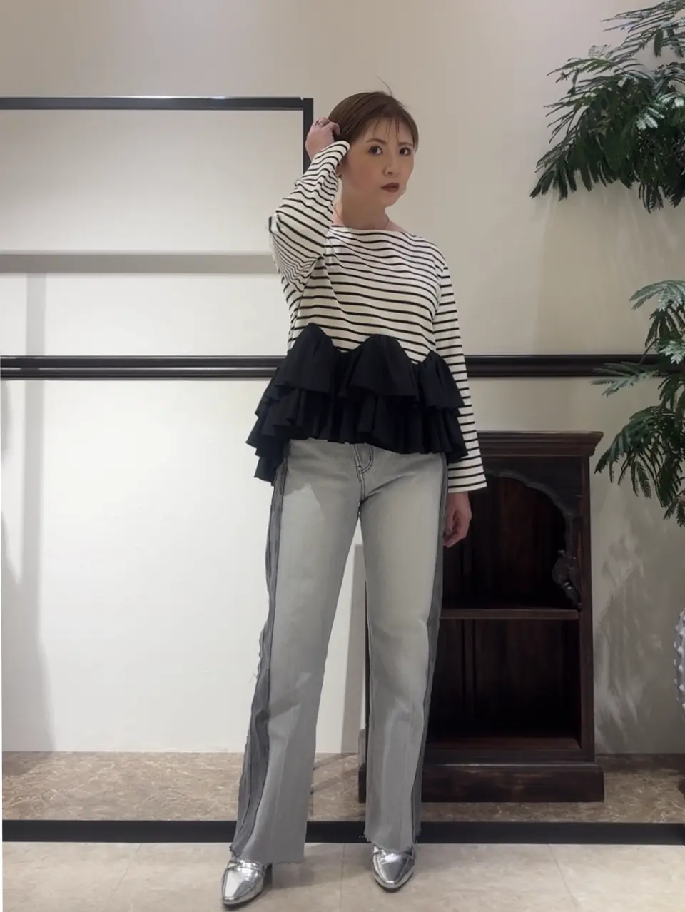 GRACE CONTINENTAL N.YURI コーディネート画像