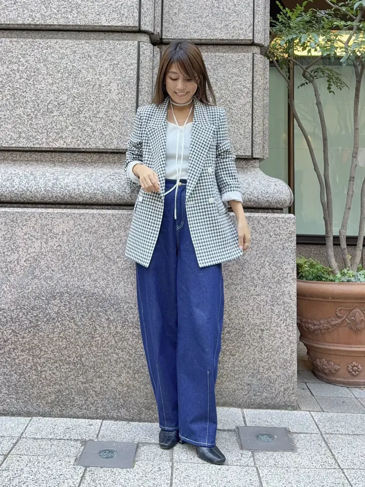 GRACE CONTINENTAL yukimi yonee コーディネート画像