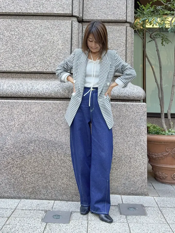 GRACE CONTINENTAL yukimi yonee コーディネート画像