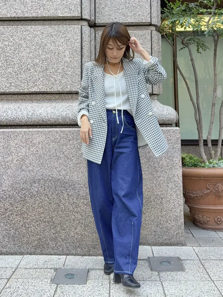 GRACE CONTINENTAL yukimi yonee コーディネート画像