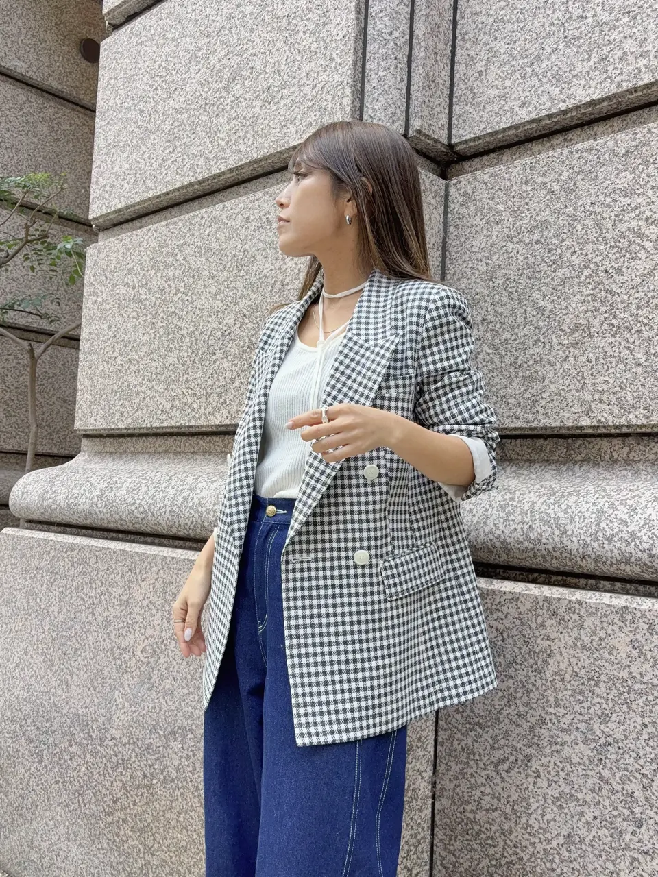 GRACE CONTINENTAL yukimi yonee コーディネート画像